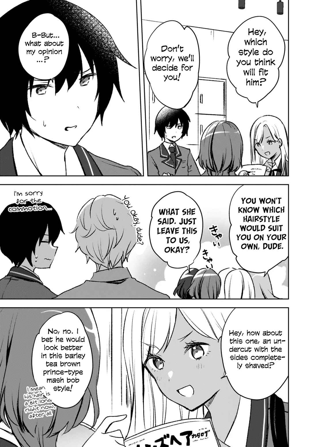 Page 16 Chapter 8 Ushiro no Seki no Gal ni Sukarete Shimatta. - Mou Ore wa Dame kamo Shirenai.
