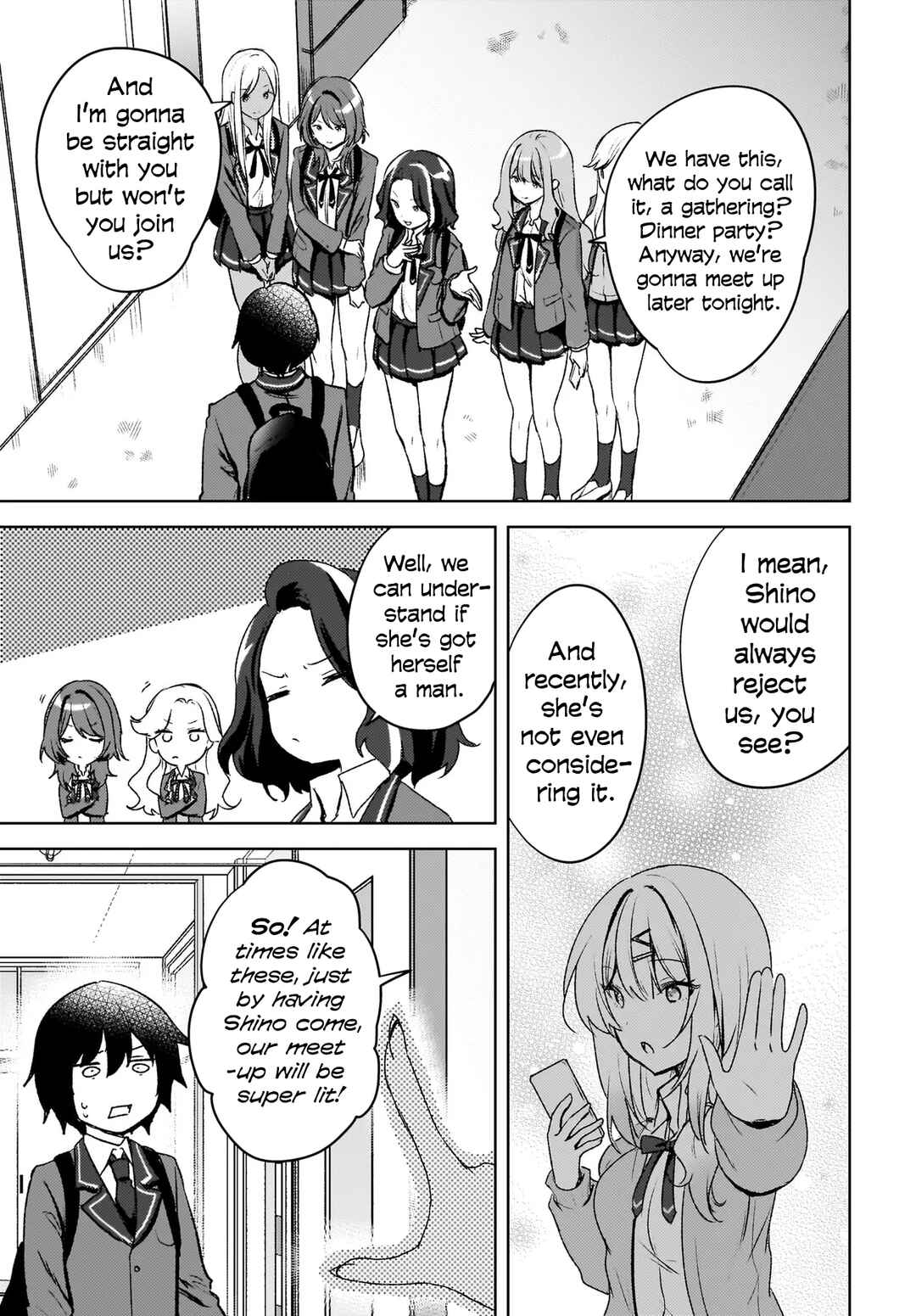 Page 6 Chapter 8 Ushiro no Seki no Gal ni Sukarete Shimatta. - Mou Ore wa Dame kamo Shirenai.