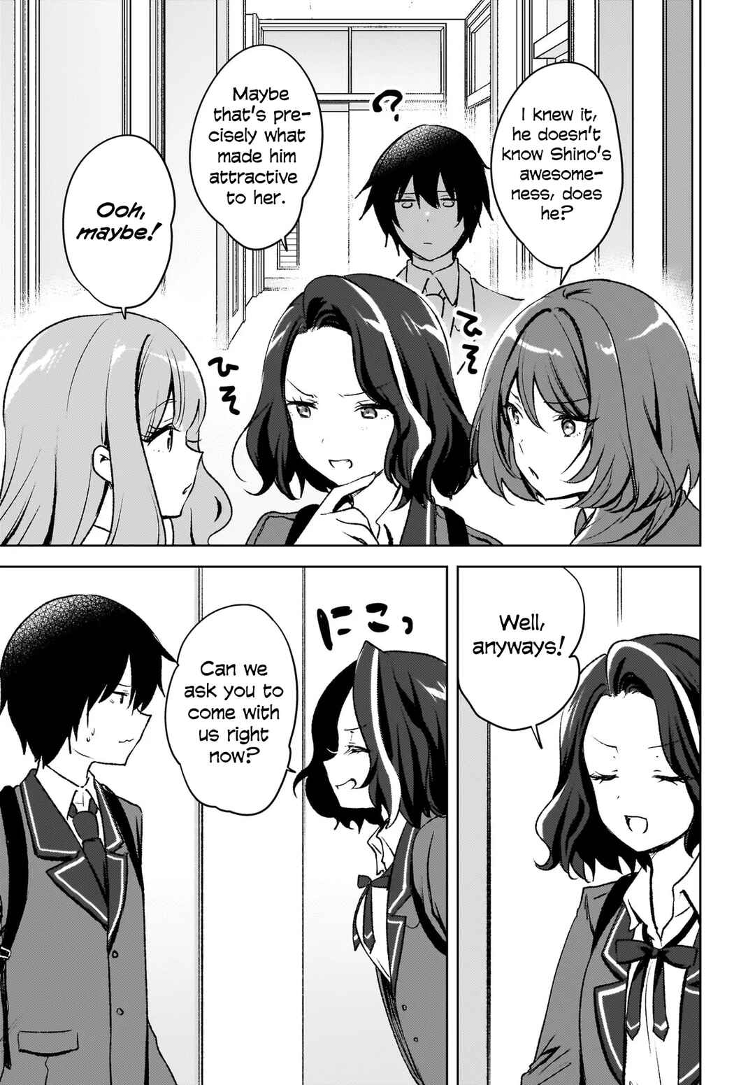 Page 8 Chapter 8 Ushiro no Seki no Gal ni Sukarete Shimatta. - Mou Ore wa Dame kamo Shirenai.