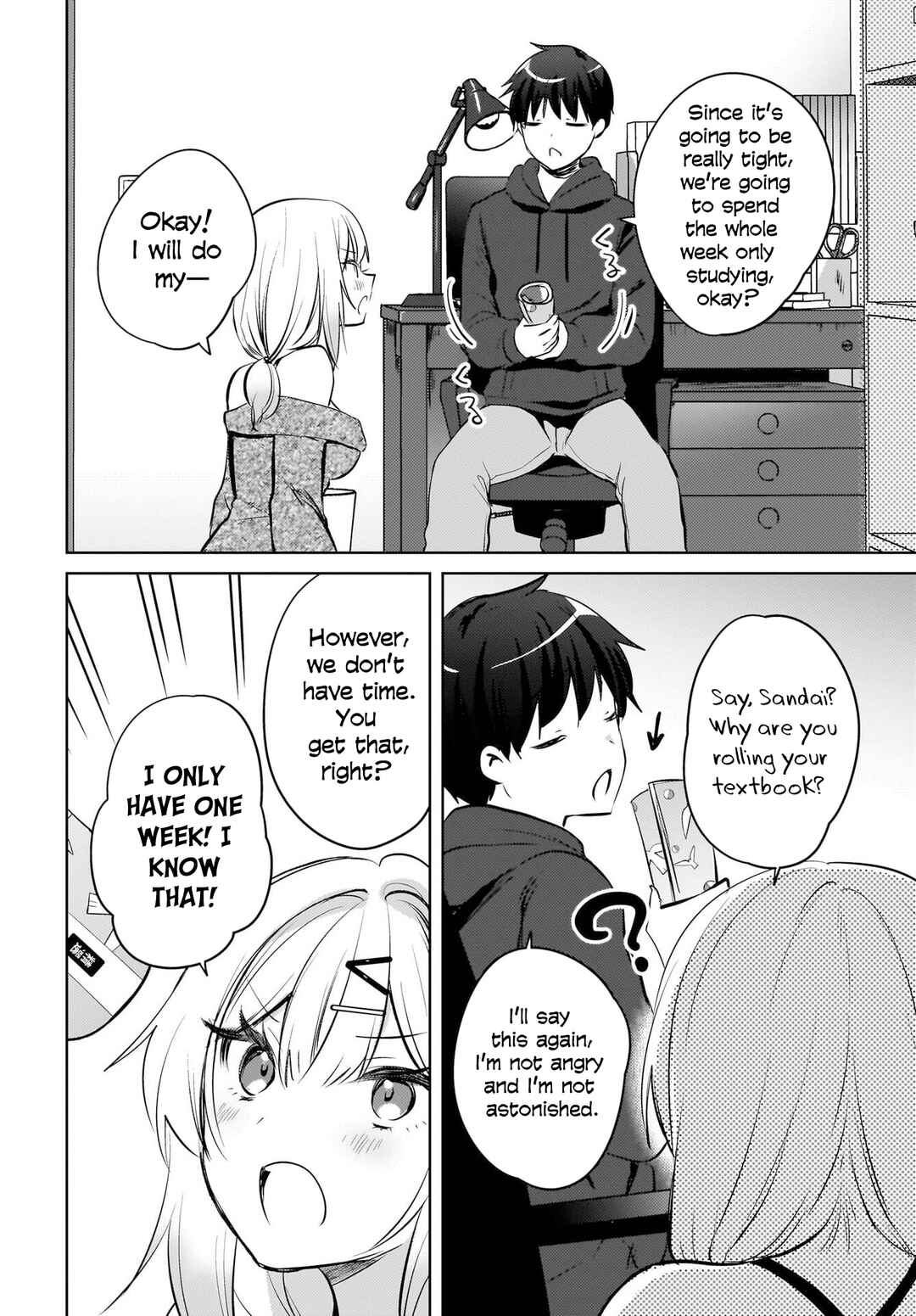 Page 23 Chapter 19 Ushiro no Seki no Gal ni Sukarete Shimatta. - Mou Ore wa Dame kamo Shirenai.