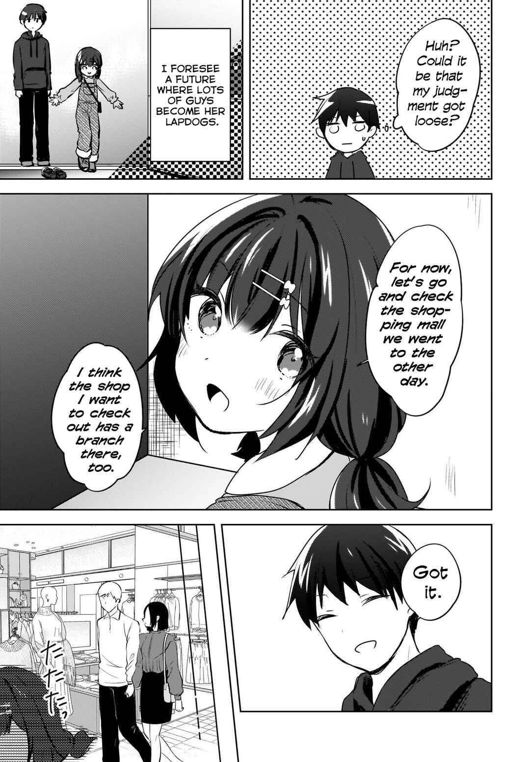 Page 22 Chapter 11 Ushiro no Seki no Gal ni Sukarete Shimatta. - Mou Ore wa Dame kamo Shirenai.