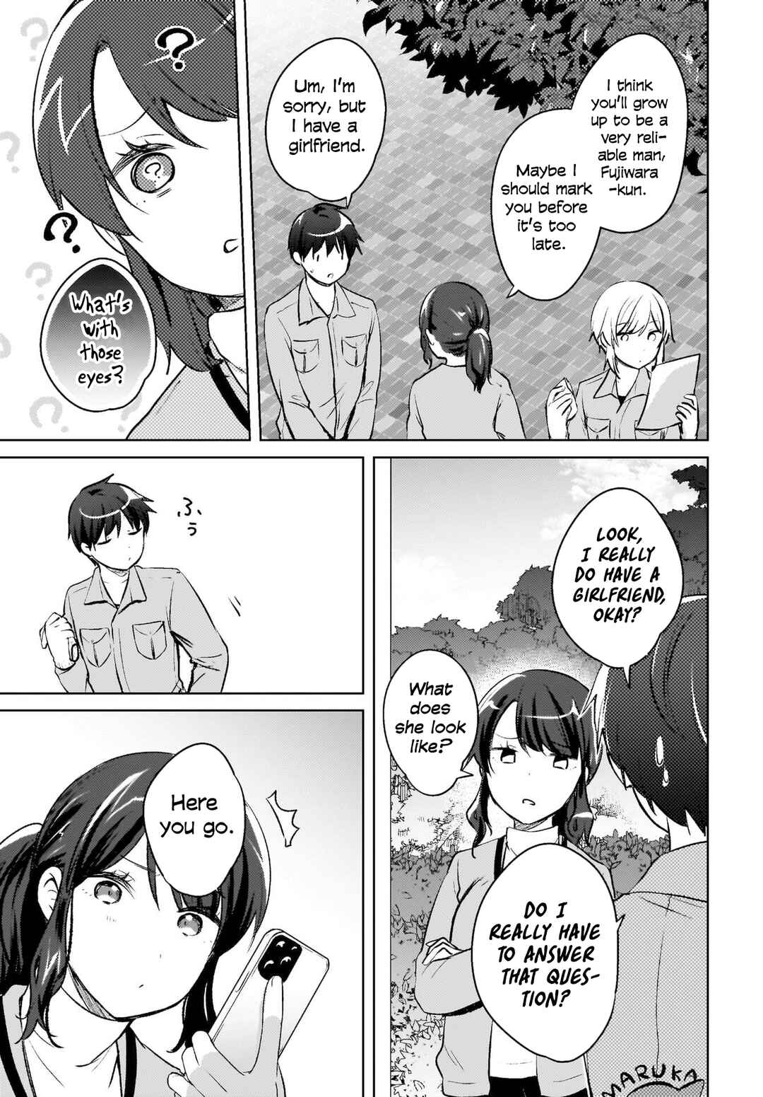 Page 14 Chapter 18 Ushiro no Seki no Gal ni Sukarete Shimatta. - Mou Ore wa Dame kamo Shirenai.