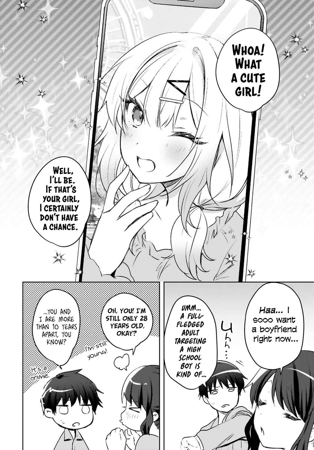 Page 15 Chapter 18 Ushiro no Seki no Gal ni Sukarete Shimatta. - Mou Ore wa Dame kamo Shirenai.
