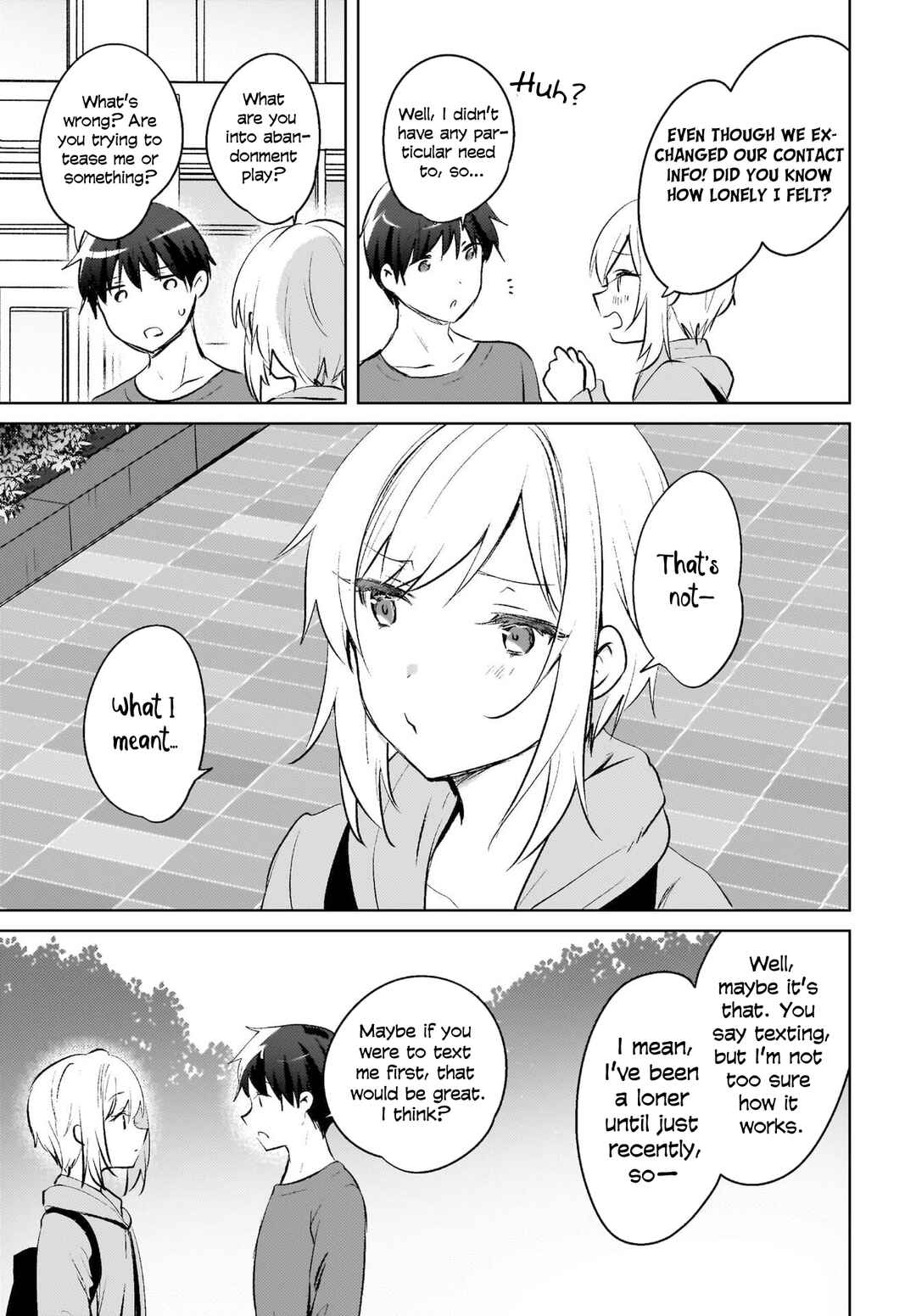 Page 4 Chapter 18 Ushiro no Seki no Gal ni Sukarete Shimatta. - Mou Ore wa Dame kamo Shirenai.