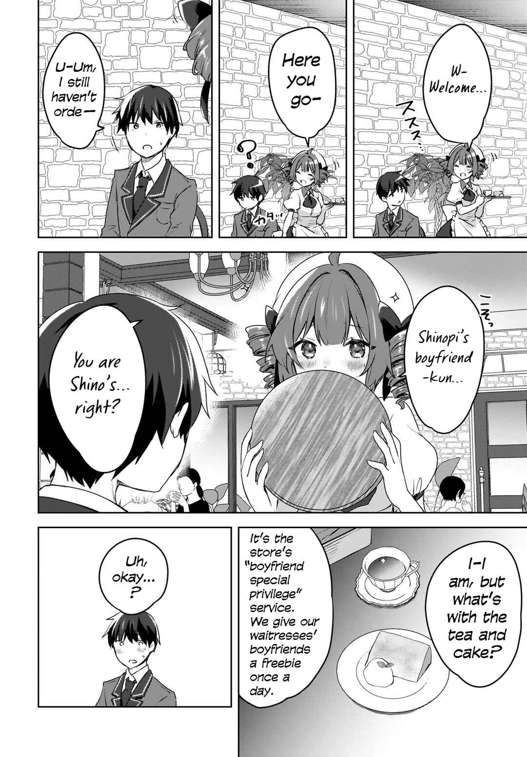 Page 13 Chapter 10 Ushiro no Seki no Gal ni Sukarete Shimatta. - Mou Ore wa Dame kamo Shirenai.