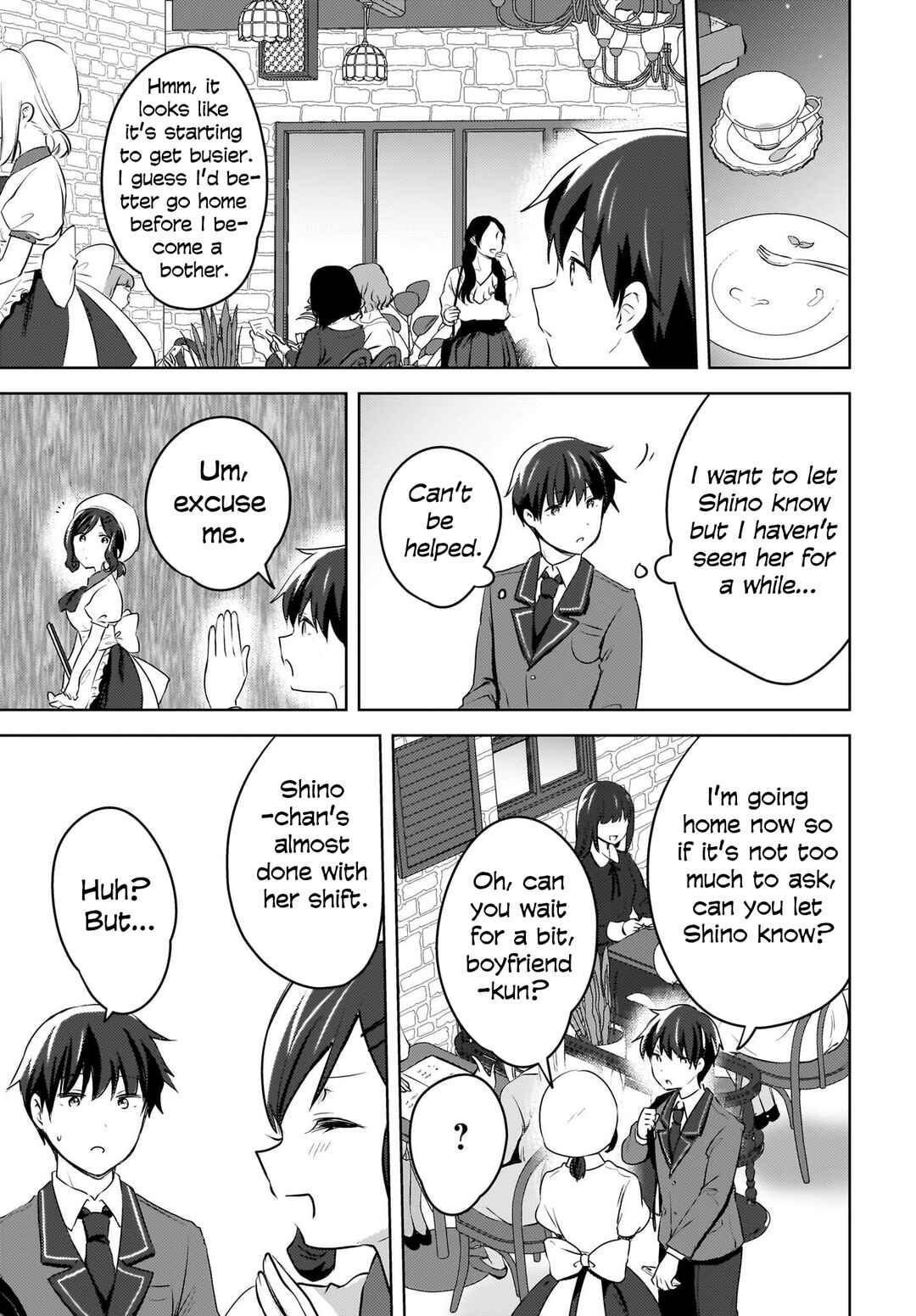 Page 20 Chapter 10 Ushiro no Seki no Gal ni Sukarete Shimatta. - Mou Ore wa Dame kamo Shirenai.