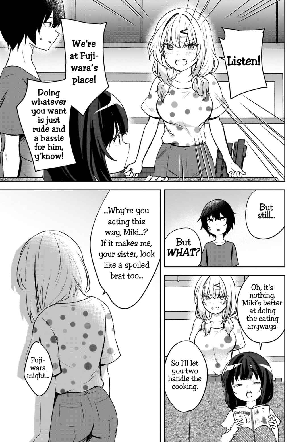 Page 15 Chapter 5 Ushiro no Seki no Gal ni Sukarete Shimatta. - Mou Ore wa Dame kamo Shirenai.
