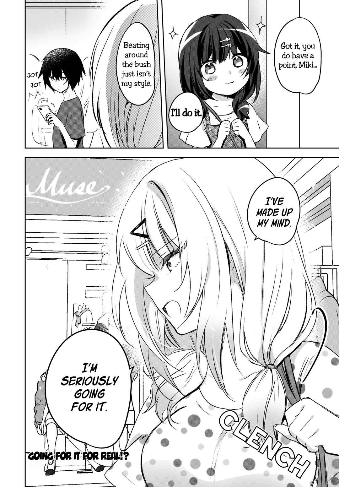 Page 22 Chapter 5 Ushiro no Seki no Gal ni Sukarete Shimatta. - Mou Ore wa Dame kamo Shirenai.