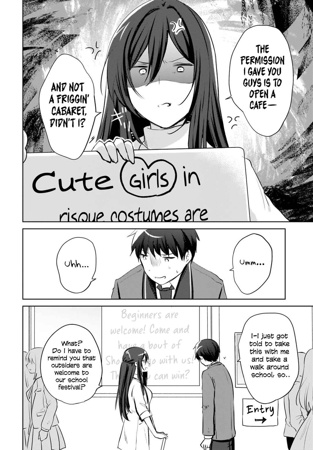 Page 7 Chapter 17 Ushiro no Seki no Gal ni Sukarete Shimatta. - Mou Ore wa Dame kamo Shirenai.