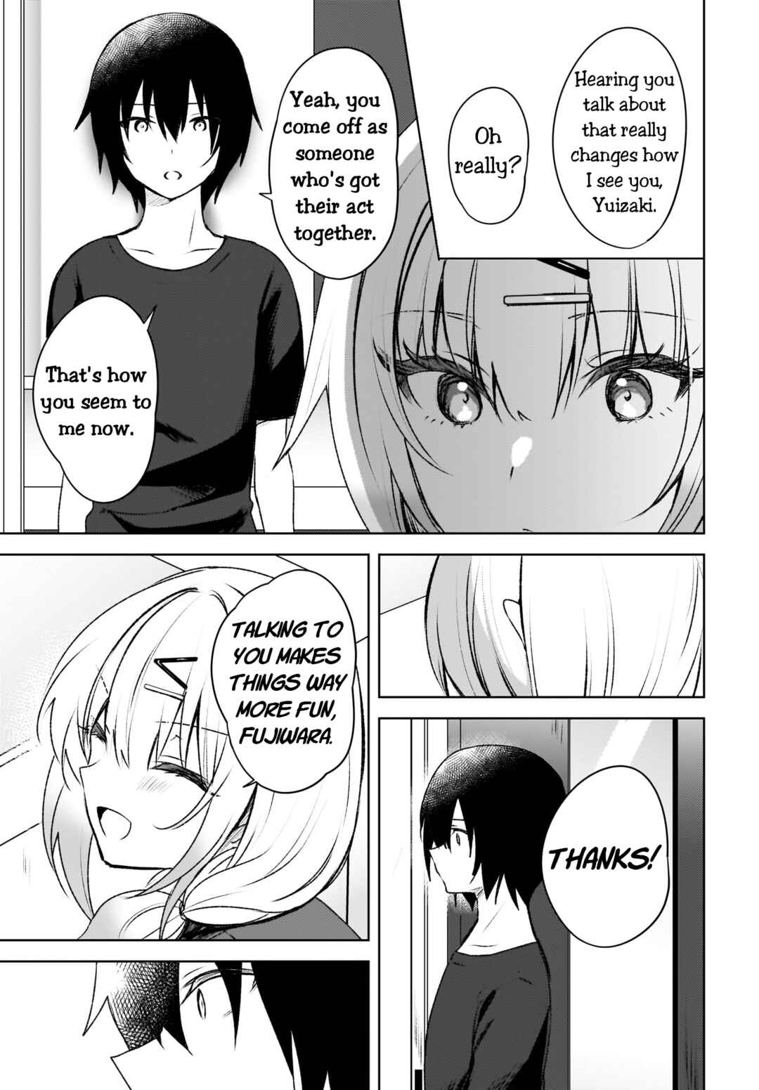 Page 15 Chapter 2 Ushiro no Seki no Gal ni Sukarete Shimatta. - Mou Ore wa Dame kamo Shirenai.
