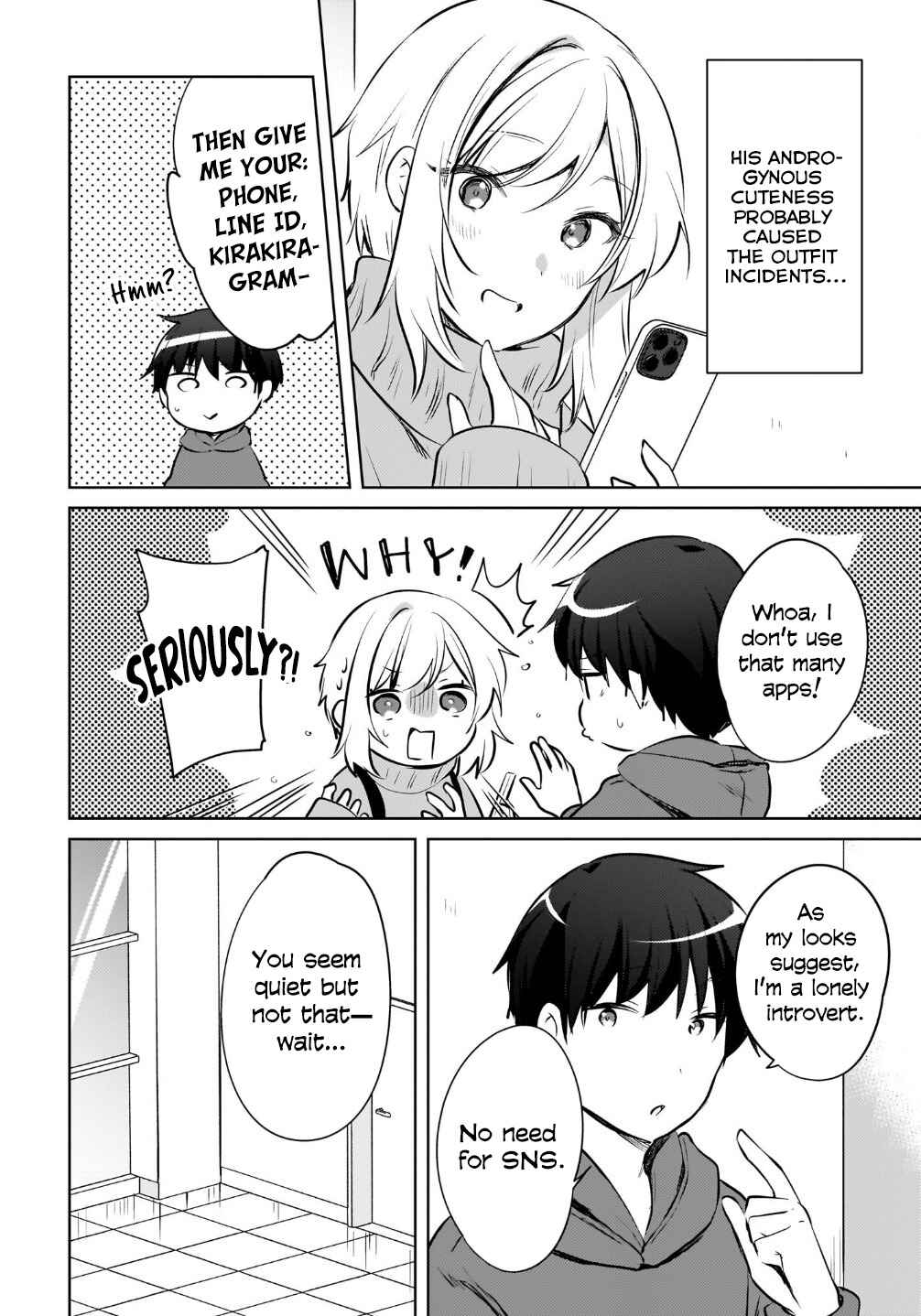 Page 11 Chapter 16 Ushiro no Seki no Gal ni Sukarete Shimatta. - Mou Ore wa Dame kamo Shirenai.
