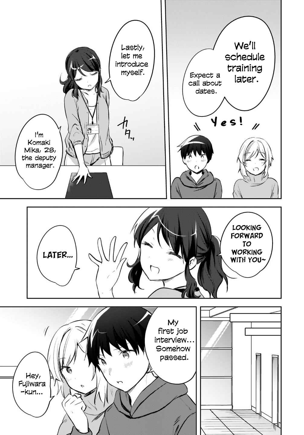 Page 8 Chapter 16 Ushiro no Seki no Gal ni Sukarete Shimatta. - Mou Ore wa Dame kamo Shirenai.