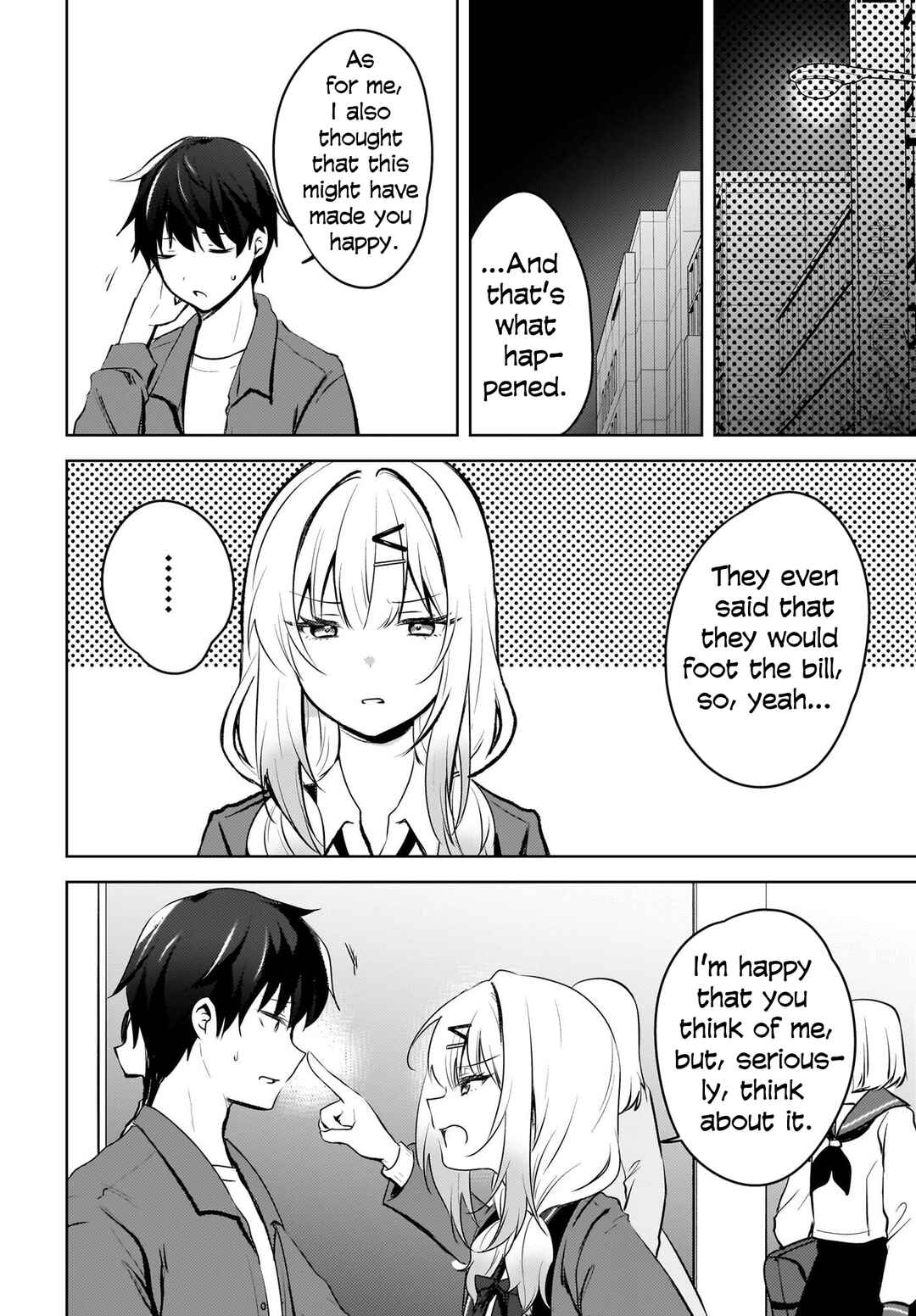 Page 15 Chapter 9 Ushiro no Seki no Gal ni Sukarete Shimatta. - Mou Ore wa Dame kamo Shirenai.
