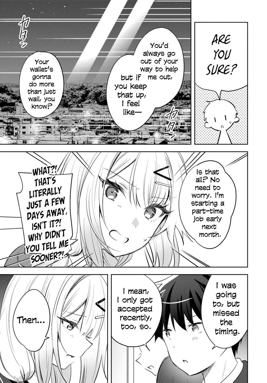 Page 12 Chapter 20 Ushiro no Seki no Gal ni Sukarete Shimatta. - Mou Ore wa Dame kamo Shirenai.