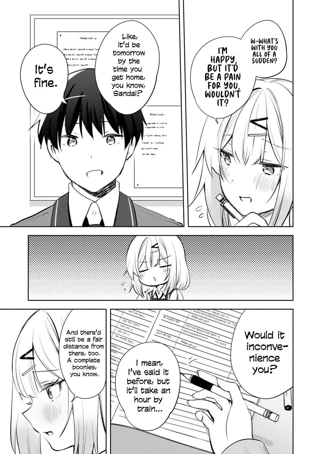 Page 6 Chapter 20 Ushiro no Seki no Gal ni Sukarete Shimatta. - Mou Ore wa Dame kamo Shirenai.
