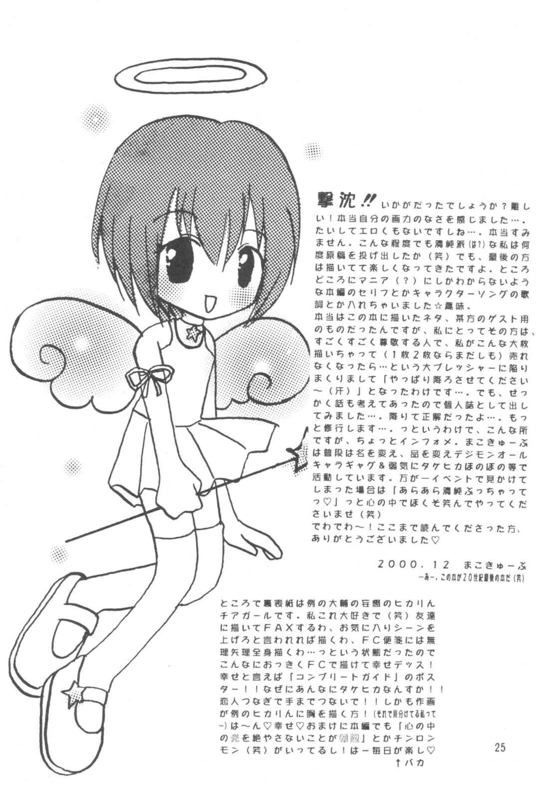 Page 23 Chapter Unknown_0aeb Digimon Adventure 02 - Hikari Mania (Doujinshi)