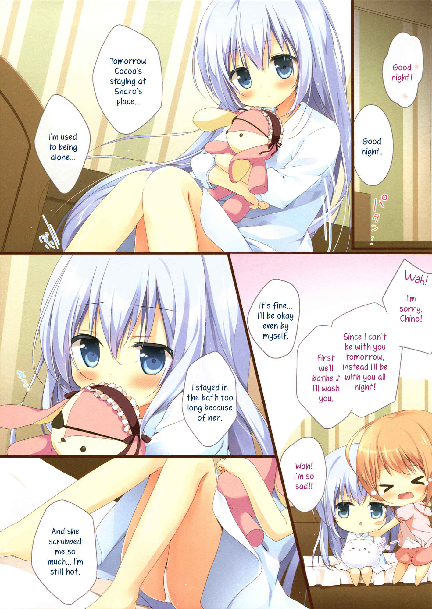 Page 3 Chapter 1 Gochuumon wa Usagi desu ka? - Gochuumon wa Ura-Menu desu ka? (Doujinshi)