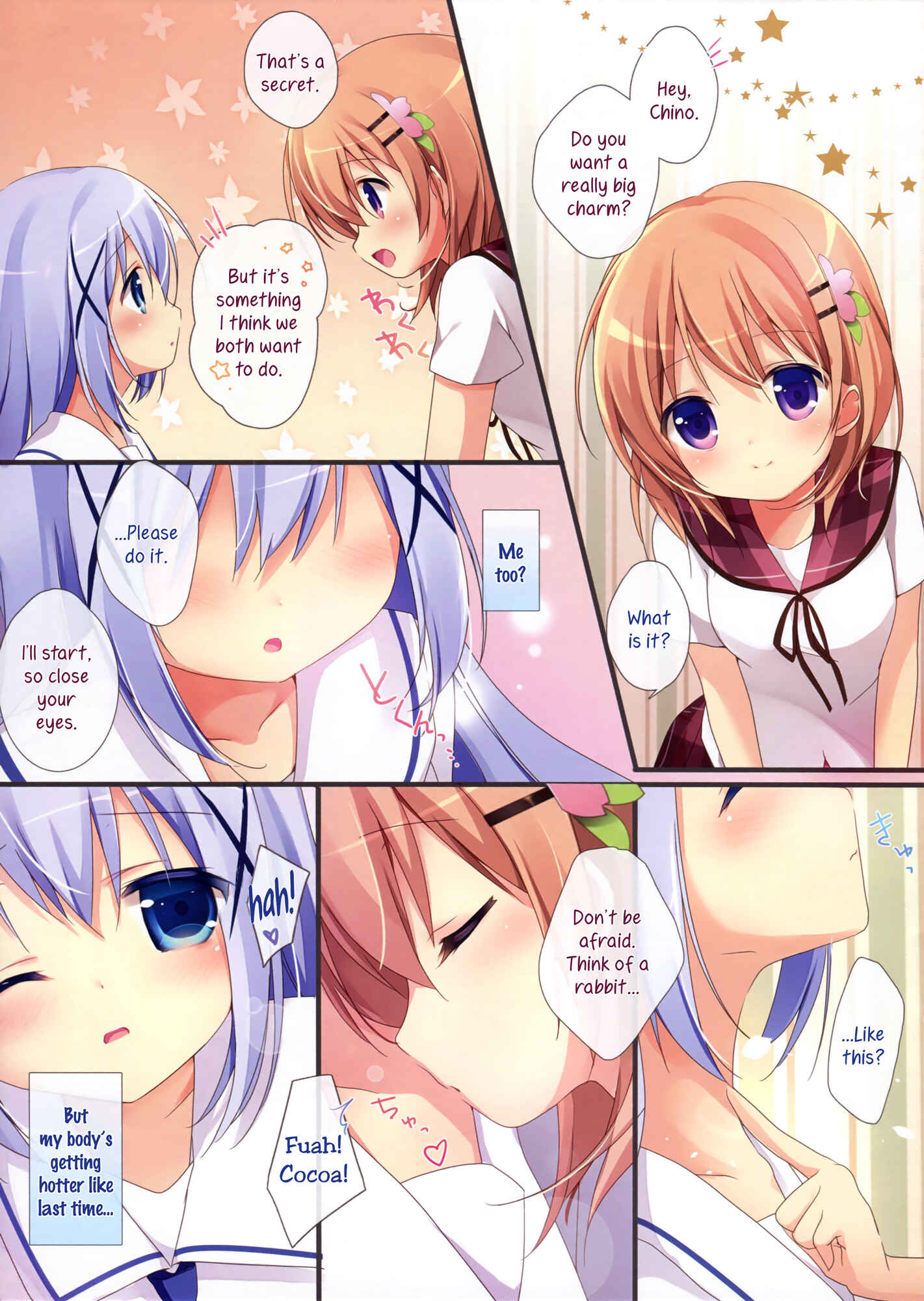 Page 5 Chapter 2 Gochuumon wa Usagi desu ka? - Gochuumon wa Ura-Menu desu ka? (Doujinshi)