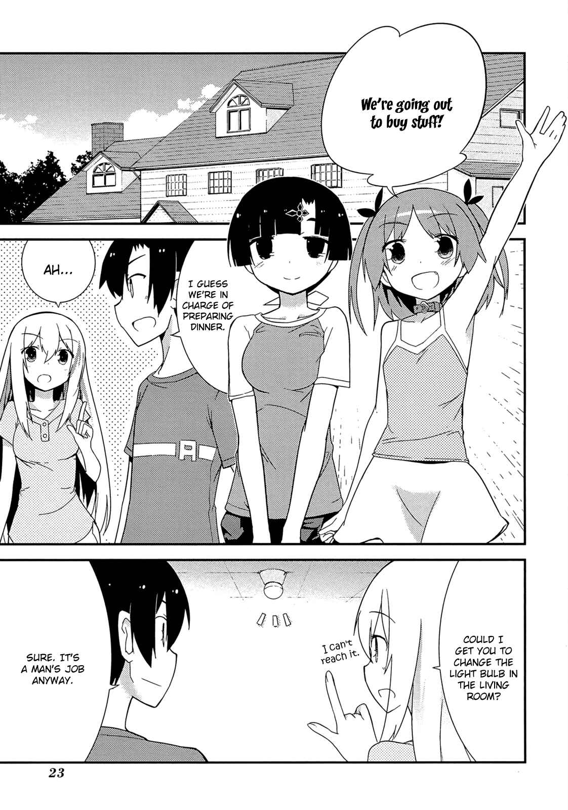 Page 1 Chapter 33 Ore no Kanojo to Osananajimi ga Shuraba Sugiru
