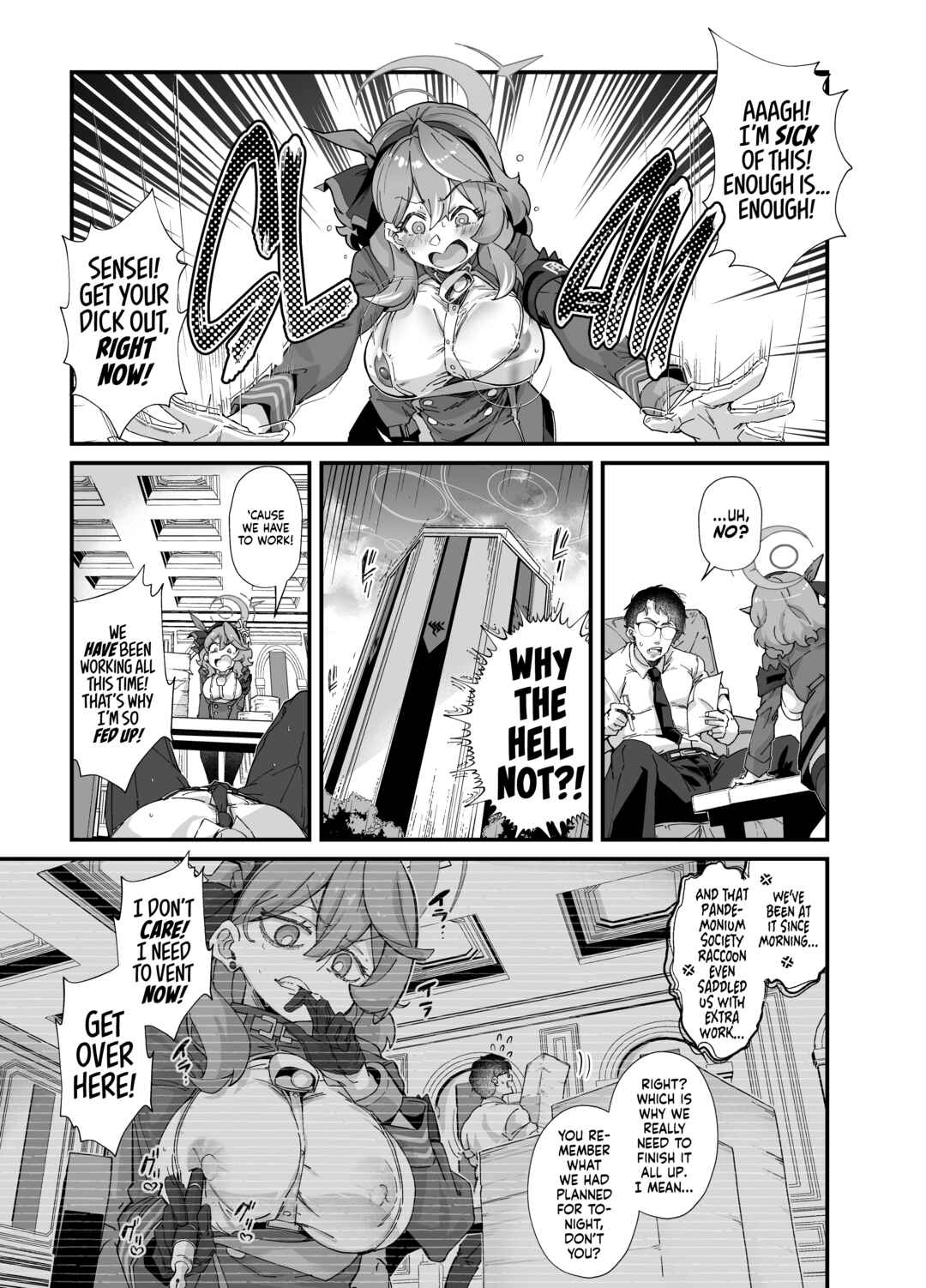 Page 3 Chapter Unknown_a133 Blue Archive - Sei no Midare wa Fuuki no Midare