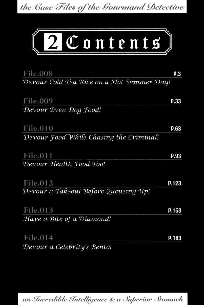 Page 6 Chapter 8 The Case Files of the Gourmand Detective