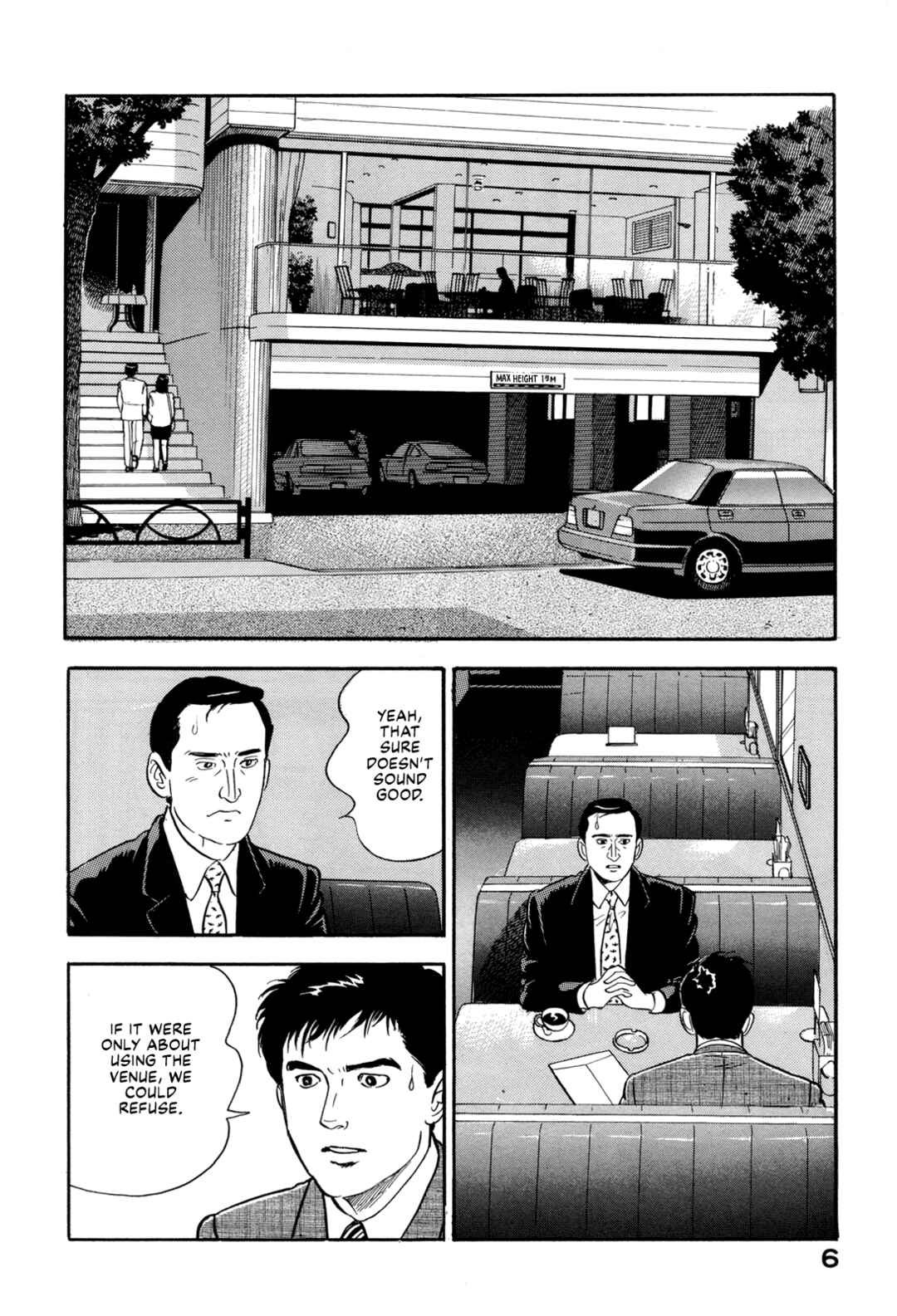 Page 8 Chapter 154 Section Chief Shima Kōsaku