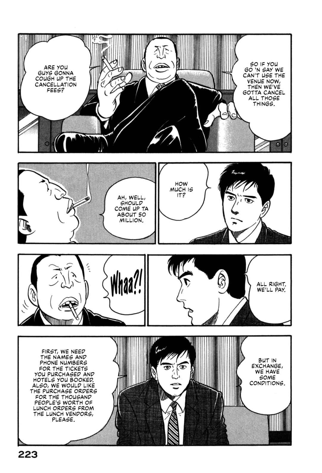 Page 15 Chapter 153 Section Chief Shima Kōsaku