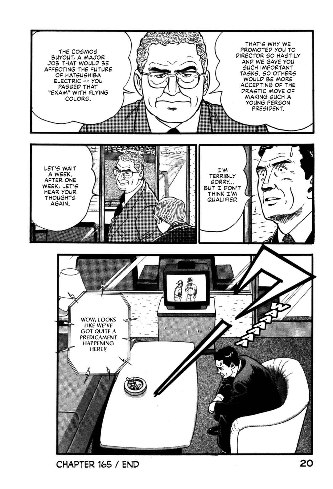 Page 22 Chapter 165 Section Chief Shima Kōsaku