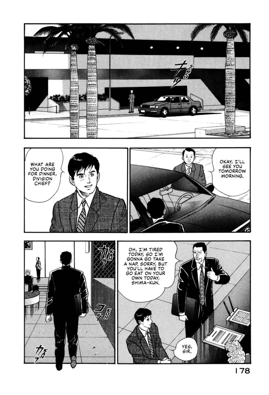 Page 8 Chapter 140 Section Chief Shima Kōsaku