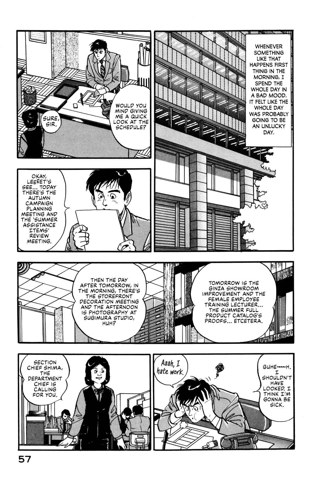 Page 9 Chapter 20 Section Chief Shima Kōsaku