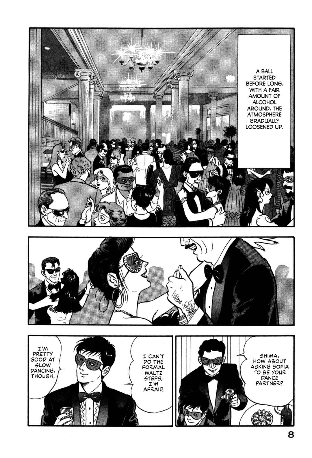 Page 14 Chapter 110 Section Chief Shima Kōsaku