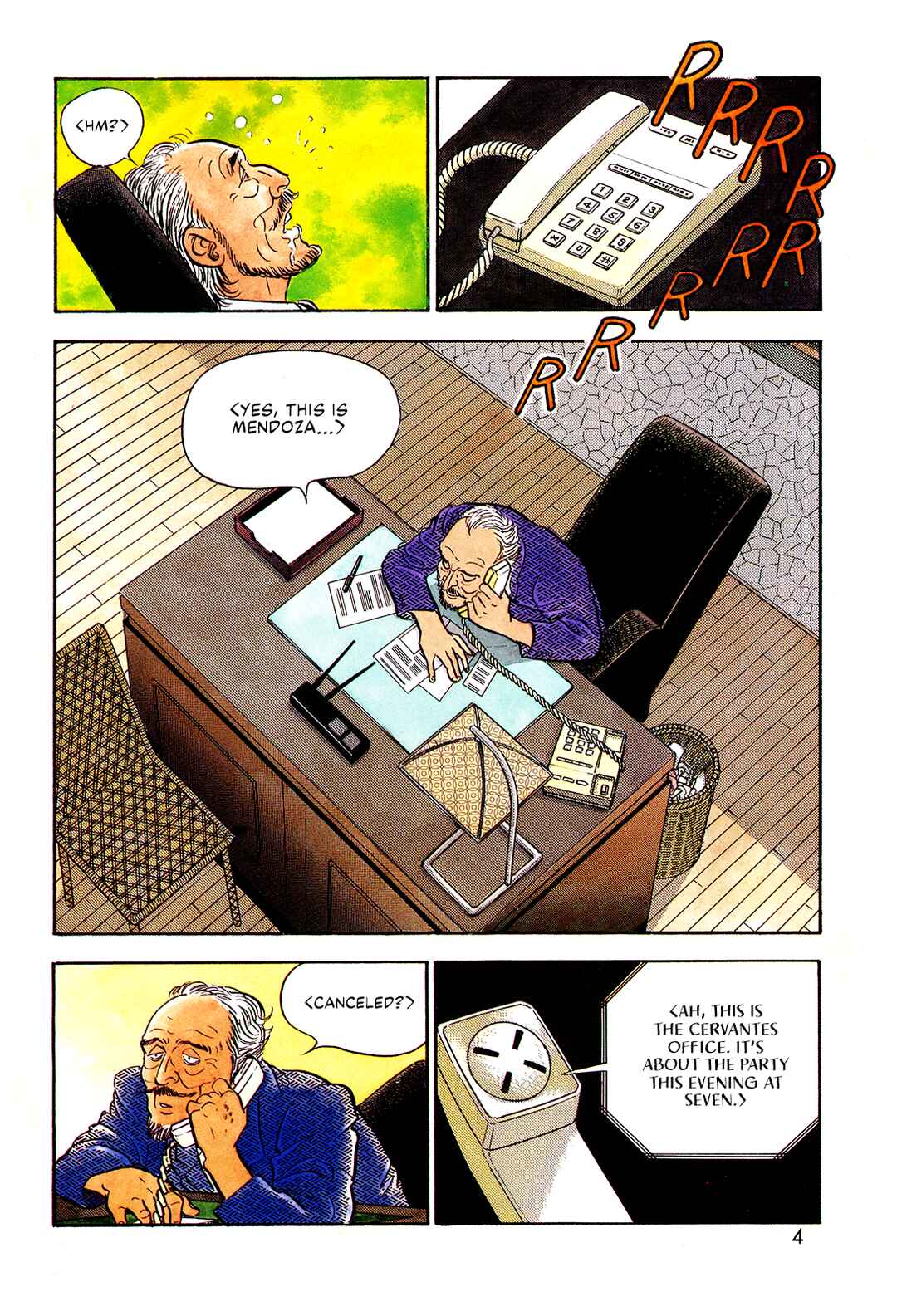 Page 5 Chapter 110 Section Chief Shima Kōsaku
