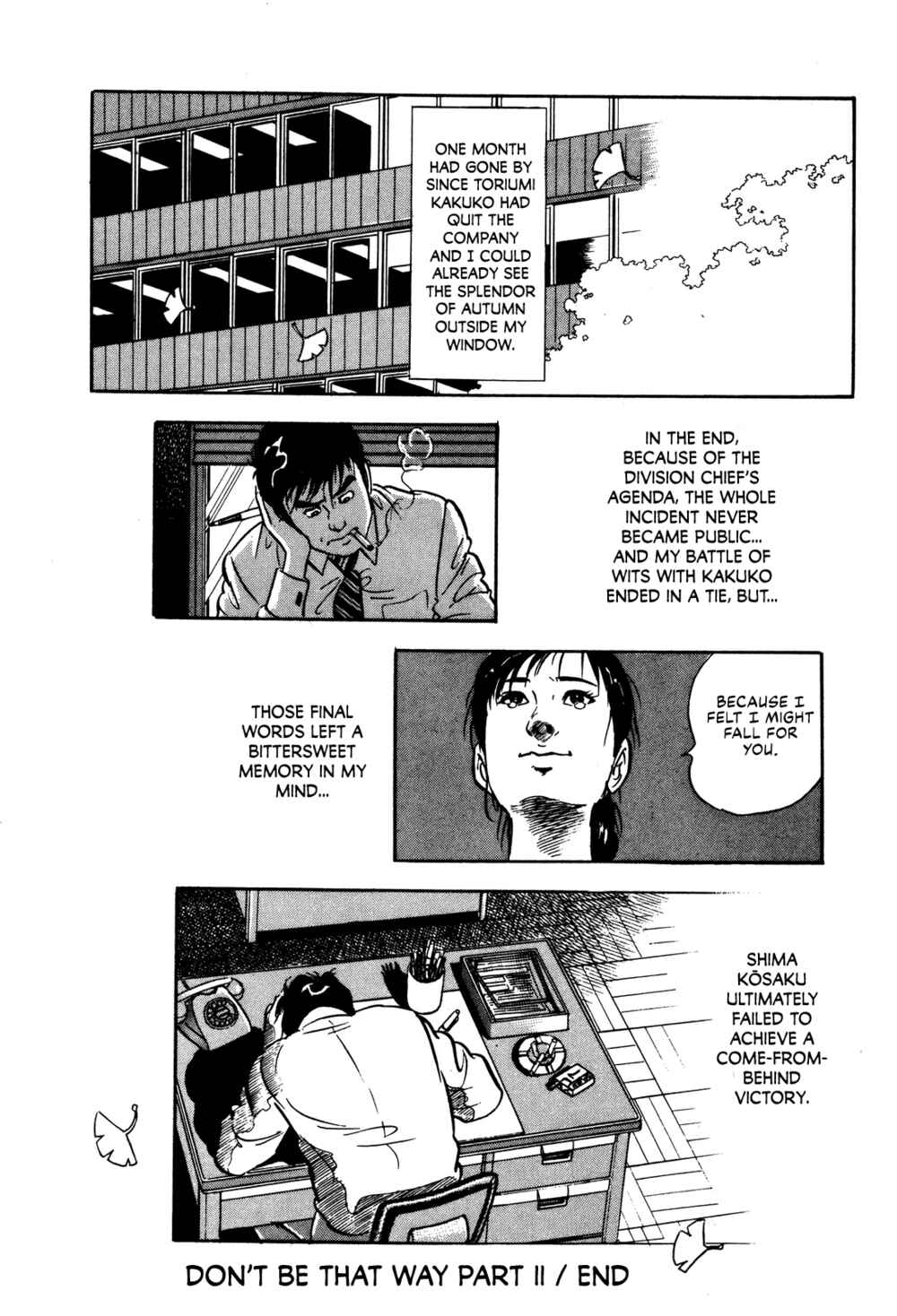 Page 28 Chapter 6 Section Chief Shima Kōsaku