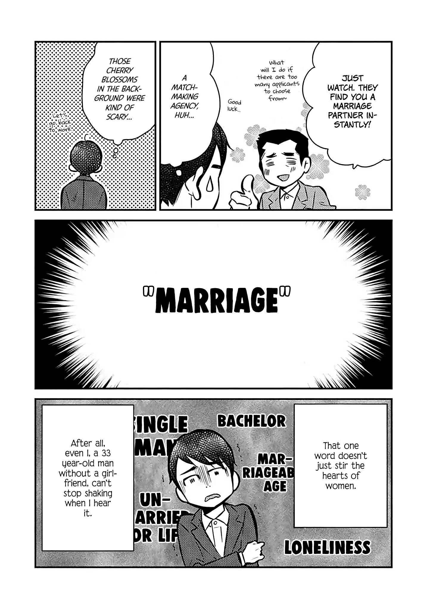 Page 8 Chapter 2 Nekura SE Danshi ga Omiai 100-kai Shite Kekkonshita Hanashi