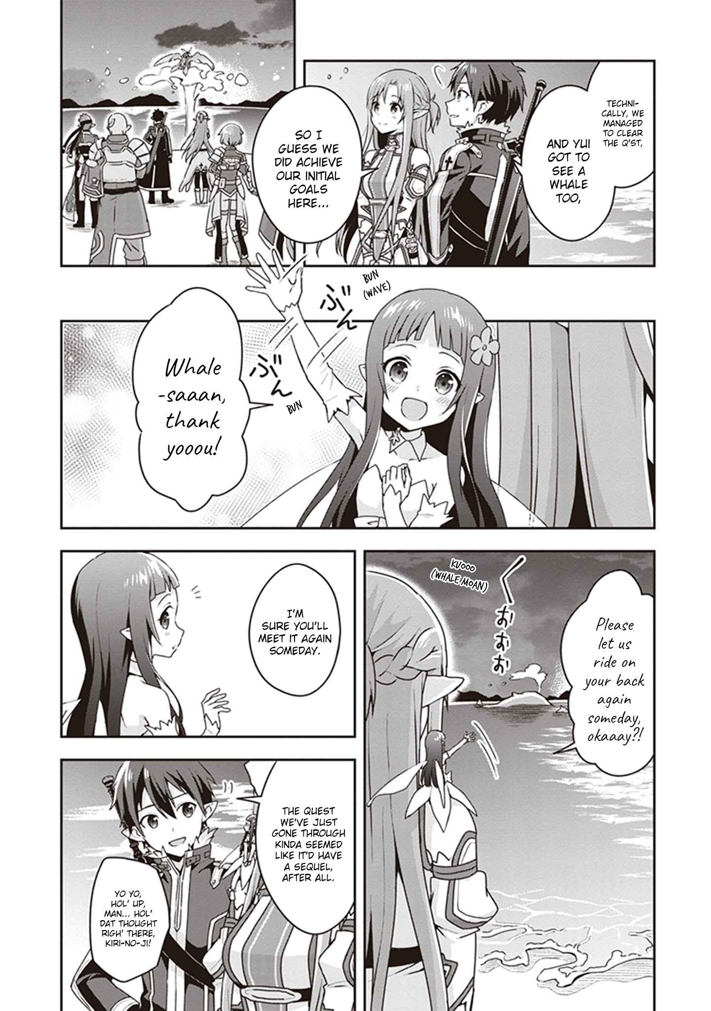 Page 4 Chapter 3 Sword Art Online: Kiss and Fly