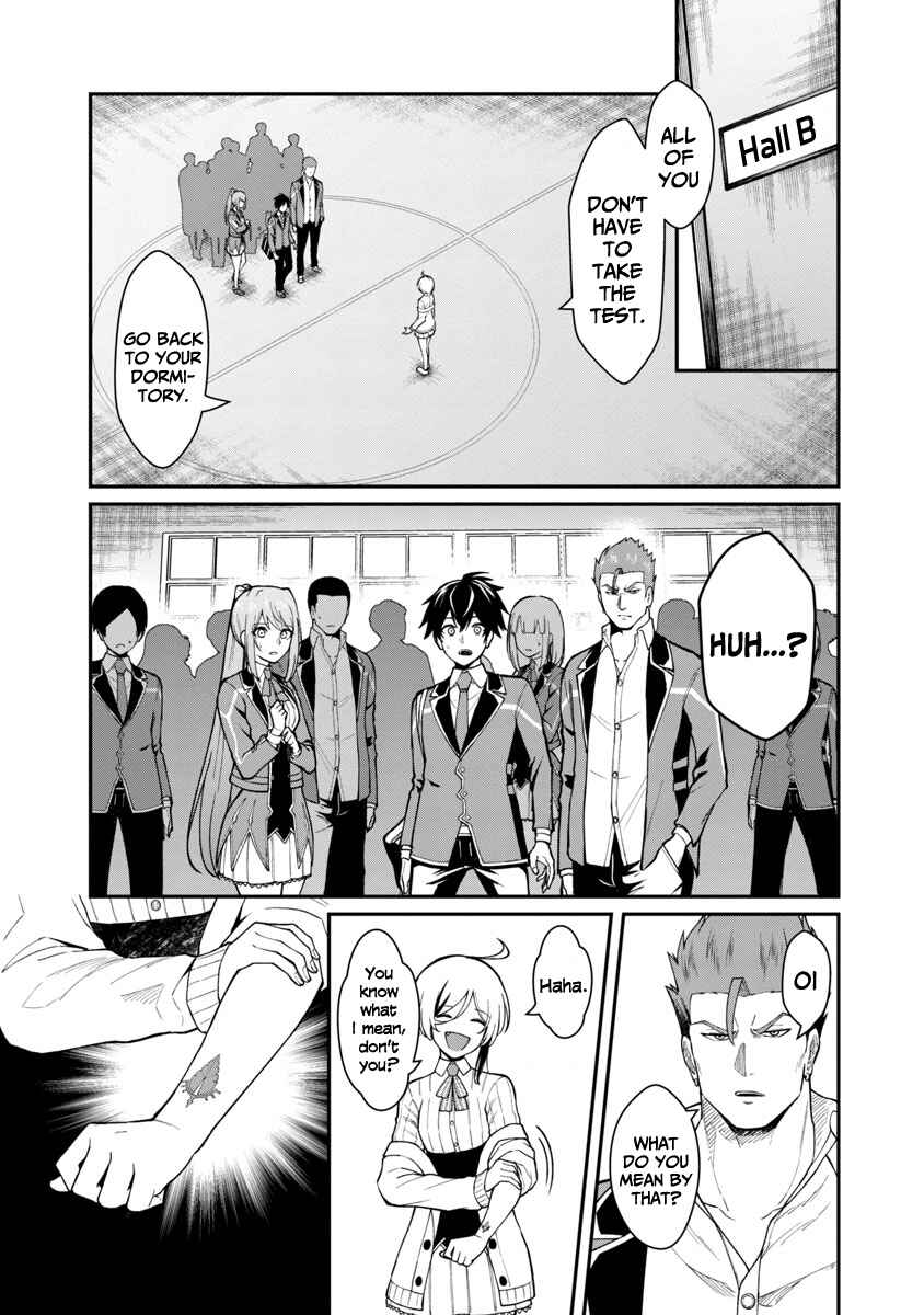 Page 9 Chapter 1.2 Saikyou no Maou ni Kitaerareta Yuusha, Isekai Kikansha-tachi no Gakuen de Musou Suru