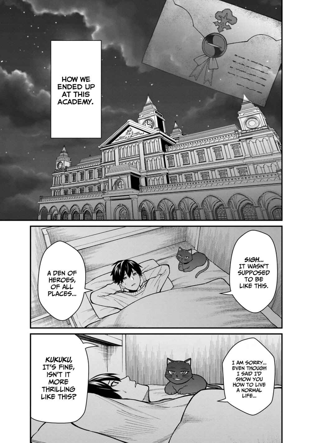 Page 35 Chapter 3 Saikyou no Maou ni Kitaerareta Yuusha, Isekai Kikansha-tachi no Gakuen de Musou Suru