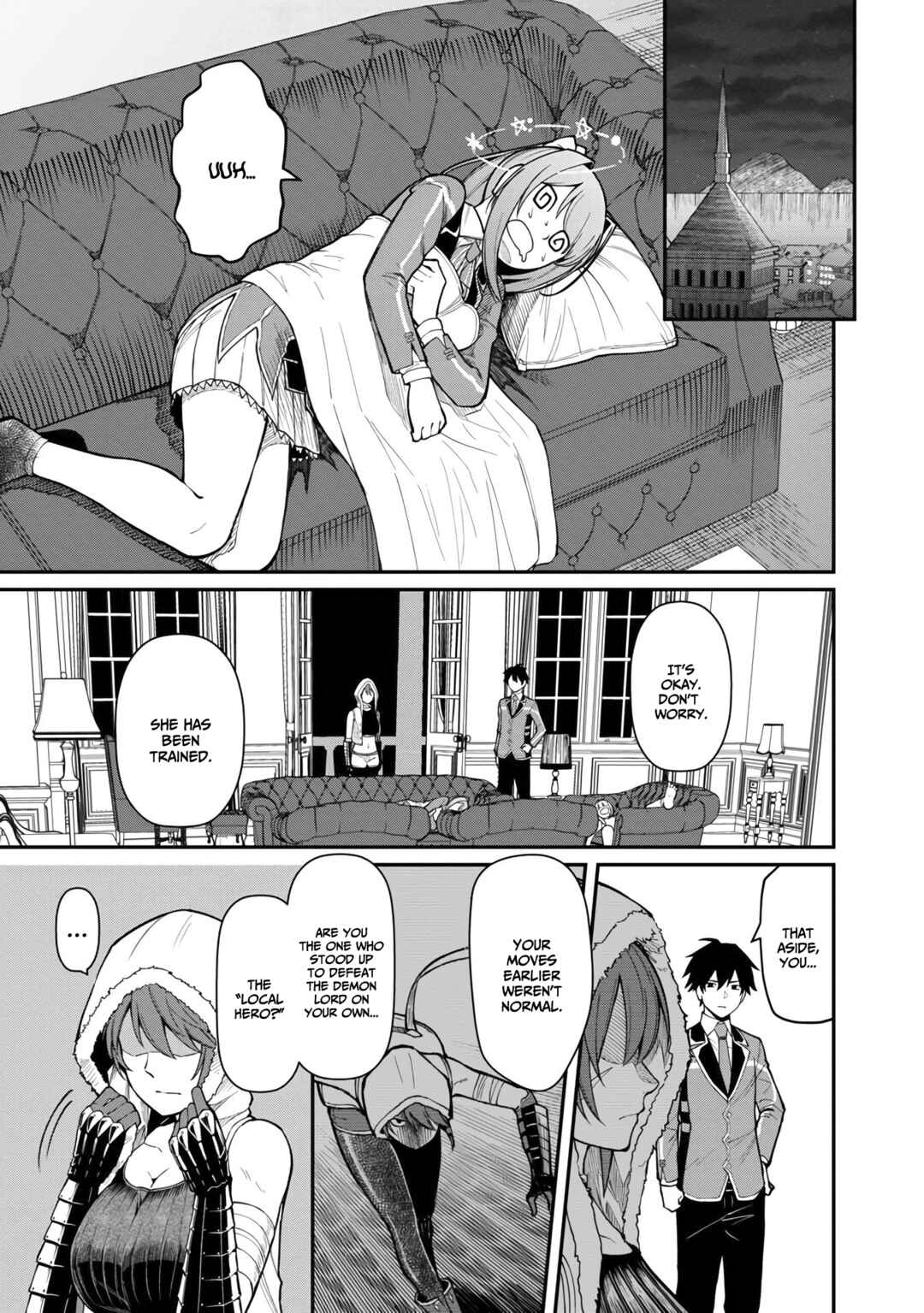 Page 8 Chapter 9 Saikyou no Maou ni Kitaerareta Yuusha, Isekai Kikansha-tachi no Gakuen de Musou Suru