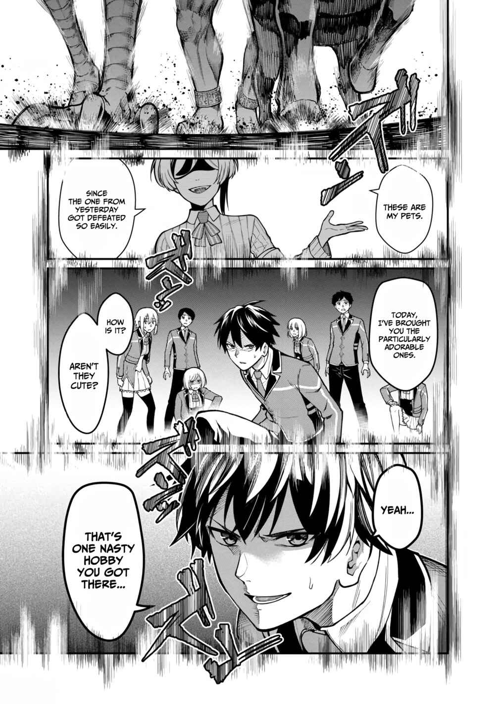 Page 22 Chapter 4 Saikyou no Maou ni Kitaerareta Yuusha, Isekai Kikansha-tachi no Gakuen de Musou Suru