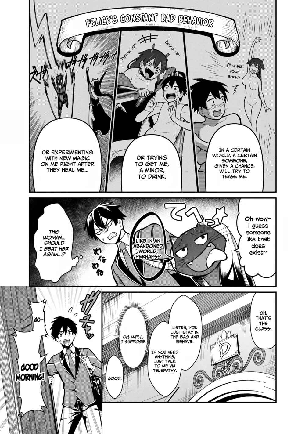 Page 6 Chapter 4 Saikyou no Maou ni Kitaerareta Yuusha, Isekai Kikansha-tachi no Gakuen de Musou Suru