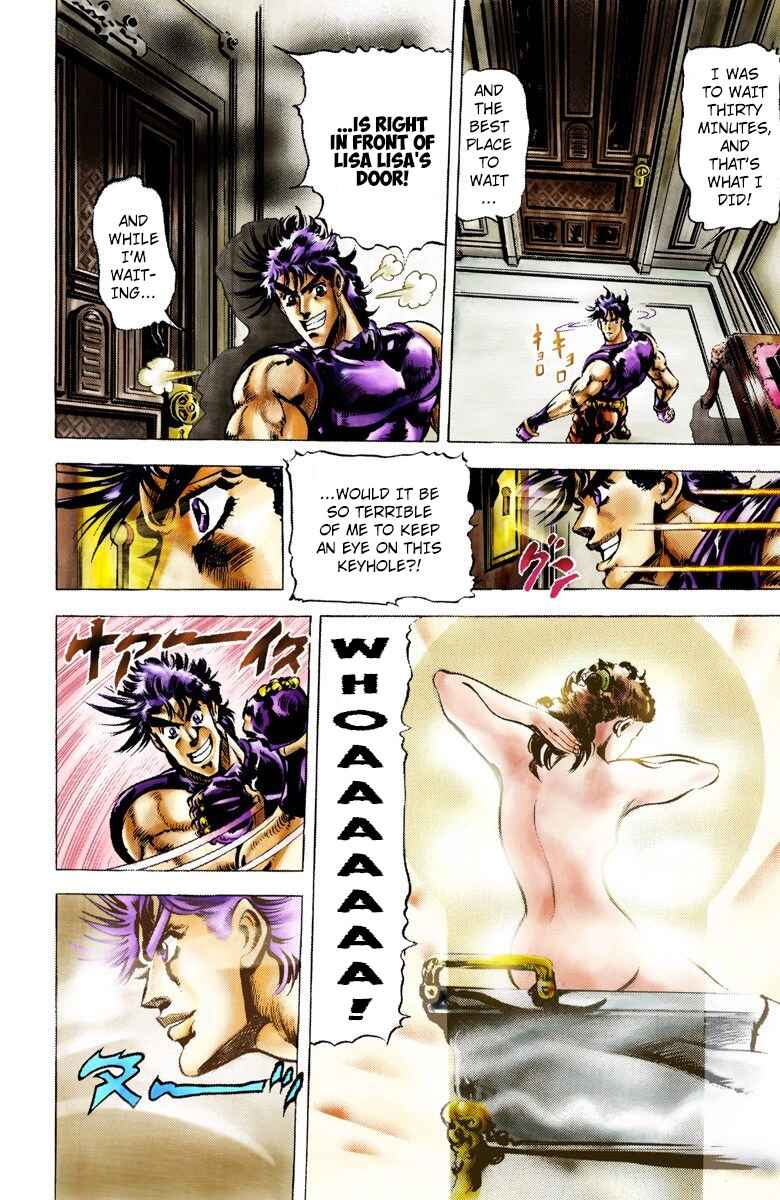 Page 13 Chapter 37 JoJos Bizarre Adventure, Part 2: Battle Tendency (Official Colored)
