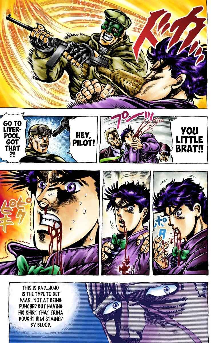 Page 9 Chapter 2 JoJos Bizarre Adventure, Part 2: Battle Tendency (Official Colored)