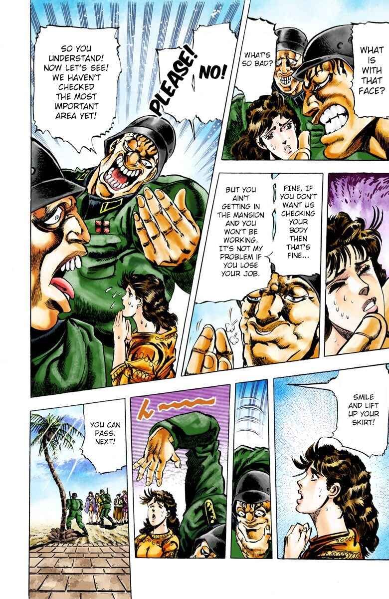 Page 9 Chapter 12 JoJos Bizarre Adventure, Part 2: Battle Tendency (Official Colored)
