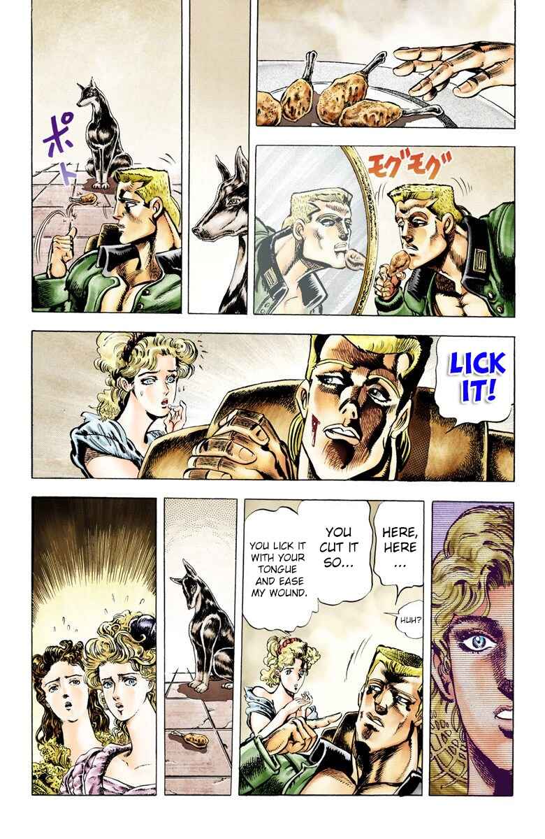 Page 11 Chapter 8 JoJos Bizarre Adventure, Part 2: Battle Tendency (Official Colored)
