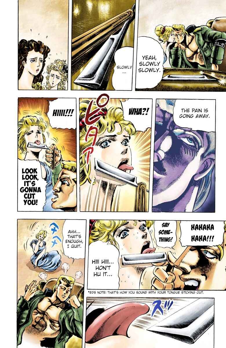 Page 13 Chapter 8 JoJos Bizarre Adventure, Part 2: Battle Tendency (Official Colored)