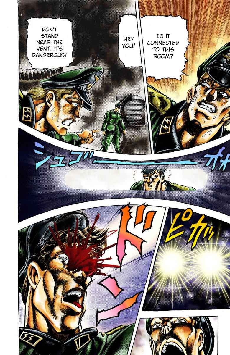 Page 4 Chapter 13 JoJos Bizarre Adventure, Part 2: Battle Tendency (Official Colored)