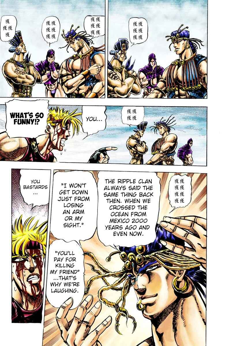 Page 10 Chapter 23 JoJos Bizarre Adventure, Part 2: Battle Tendency (Official Colored)
