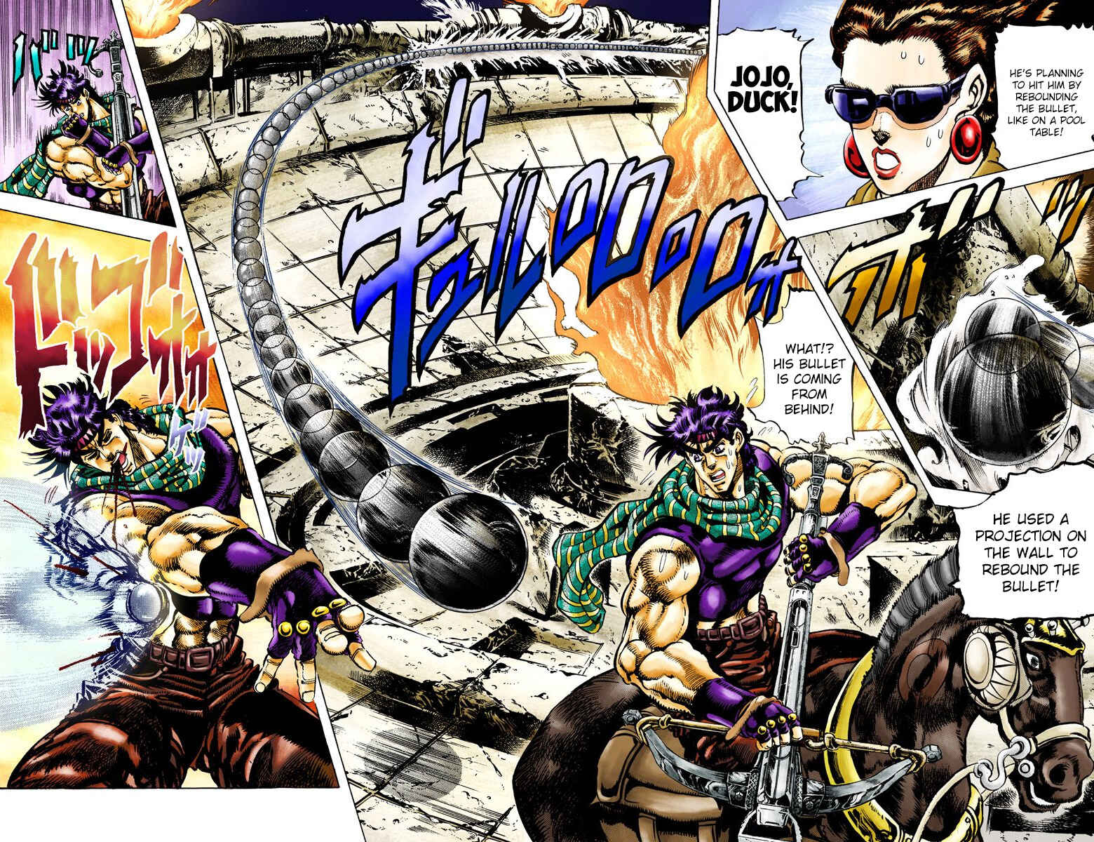 Page 8 Chapter 58 JoJos Bizarre Adventure, Part 2: Battle Tendency (Official Colored)