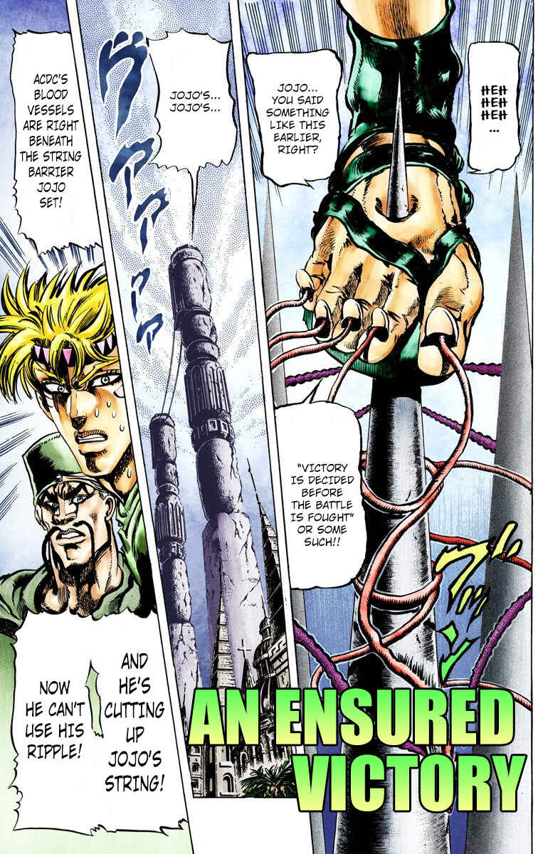 Page 1 Chapter 36 JoJos Bizarre Adventure, Part 2: Battle Tendency (Official Colored)