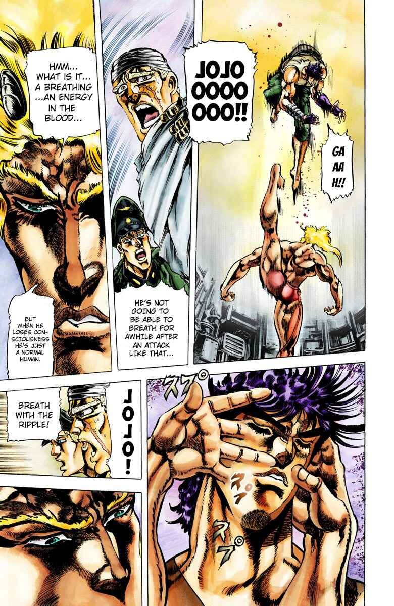 Page 13 Chapter 15 JoJos Bizarre Adventure, Part 2: Battle Tendency (Official Colored)
